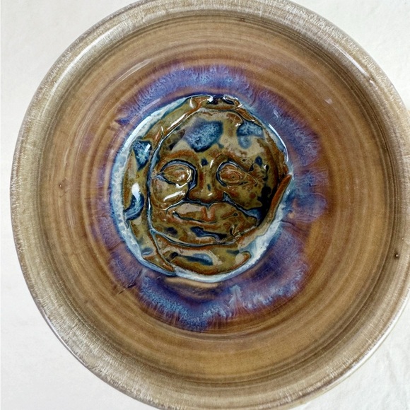 Ceramic Handmade Face Goblet Cups (set of 2) - Picture 5 of 10